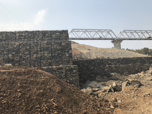 gabion retaining wall in india