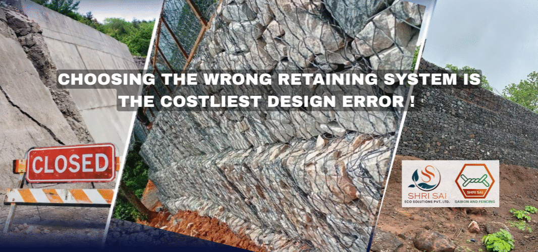 retaining wall design mistakes India retaining wall design mistakes India